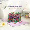 Mother's Day 3D Pop-up Card for March 8th and Birthdays - Creative Greeting for Women