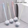 long handle toilet brush (set of 5)