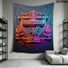 Never Alone Liverpool Fc Crest Threepiece Set 1 Duvet Cover 2 Pillowcase Without Core Christmas Birthday Gift Bedding Set