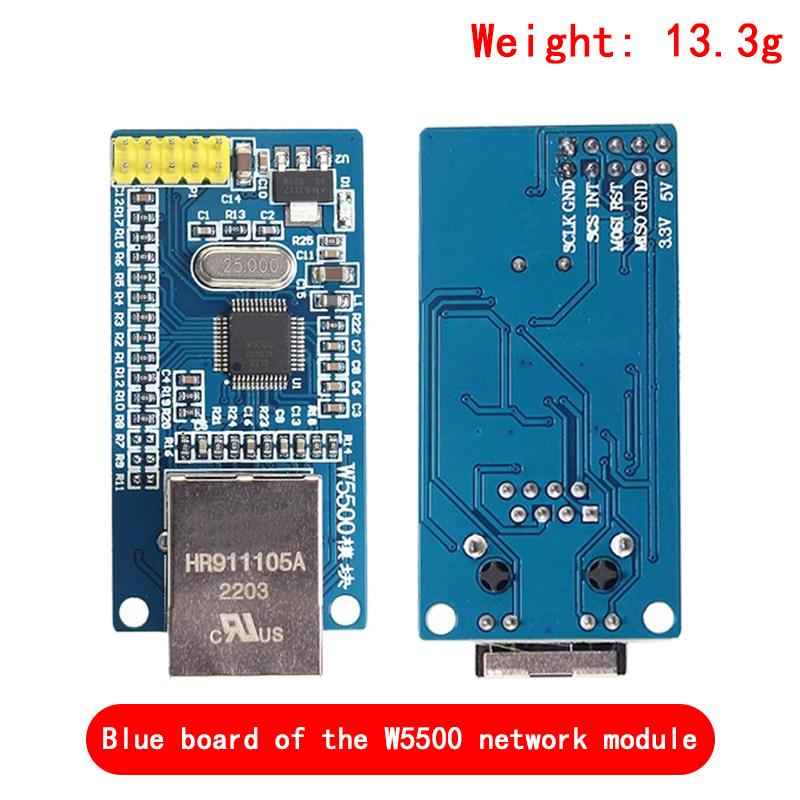 W5500 Ethernet-Netzwerkmodul-Hardware TCP/IP 51/STM32-Mikrocontroller-Programm über W5100
