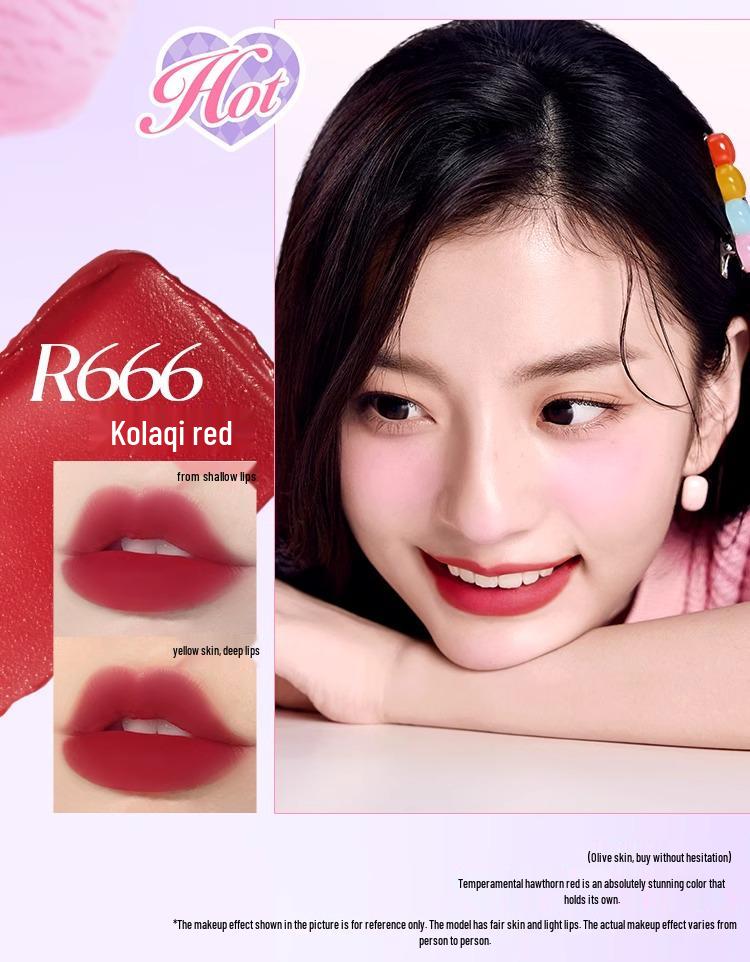 Capybara Colorkey Velvet Matte Lip Glaze for Women