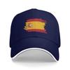 Custom Fashion Unisex Spain Flag Coat Of Arms Baseball Cap Adult Spanish Proud Adjustable Dad Hat Unisex Women Hip Hop