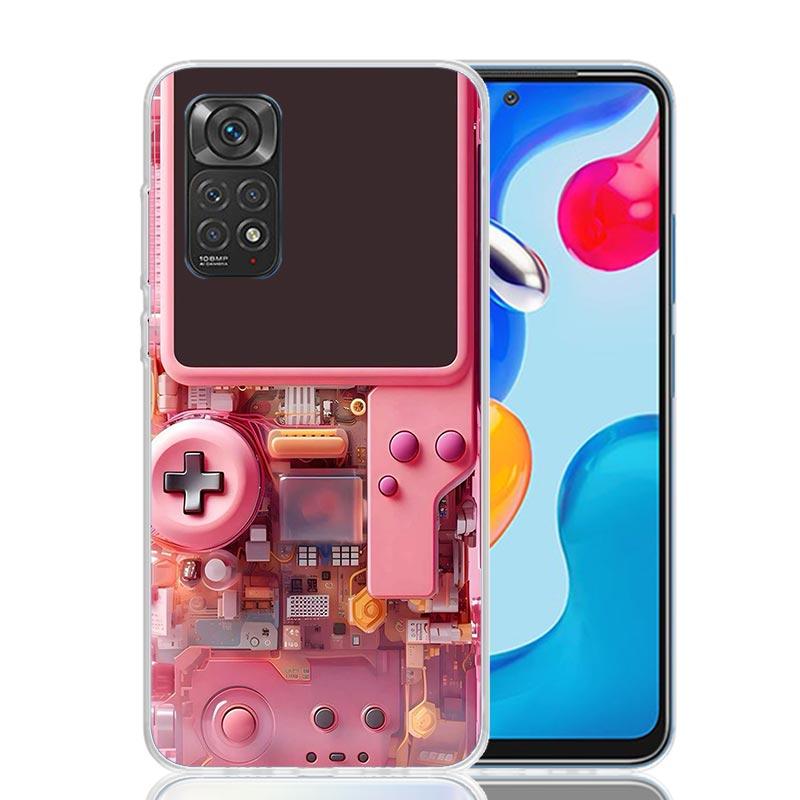 Games Console Fashion Boy Phone Case For Xiaomi Redmi Note 13 14 15 Pro Plus 12S 12 14S 11S 11E 10 10S 11 11T 5G 4G Cover Coque