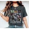 Women's T-shirts Kpop Demon Hunters Fashion Loose Anime Printed Women's T-shirt