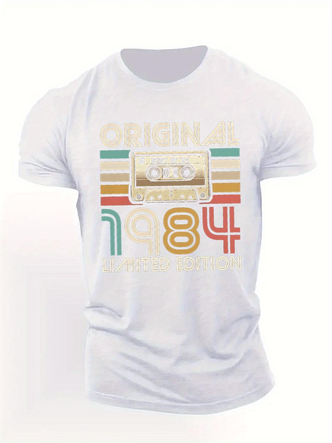 ORIGINAL 1984 LIMITED EDITION Men S Short Sleeve T-Shirt Summer T-Shirt Top M