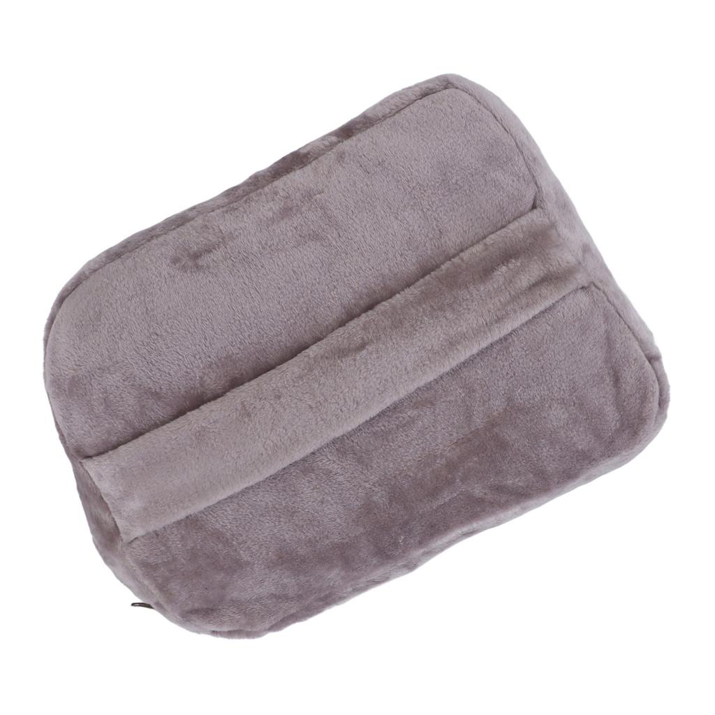 Flannel Throw Blanket Plush Light Breathable Foldable Warm Stylish Simple Soft Blanket Light Gray