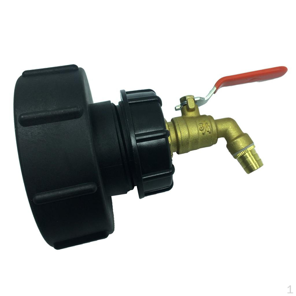 1000 (100mm) Water Tank Adapter Garden Hose Fitting Tool for Electric Cabinet, Terminal Equipment, 45 Degrees 14mm