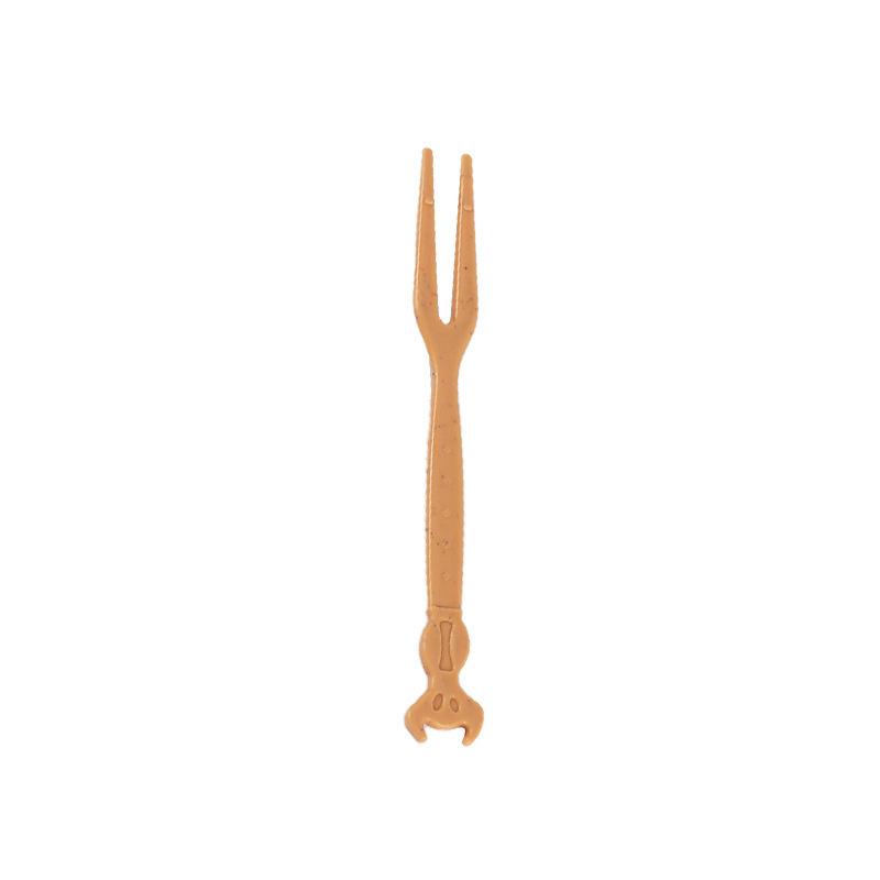 50 Sticks Home-use Fruit Mooncake Cake Dessert Forks 50 sticks per bag