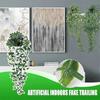 Hanging Plants In Pots Artificial Indoors Fake Trailing