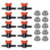 Precise Flow Control Ball Valve Connector Drip Valve