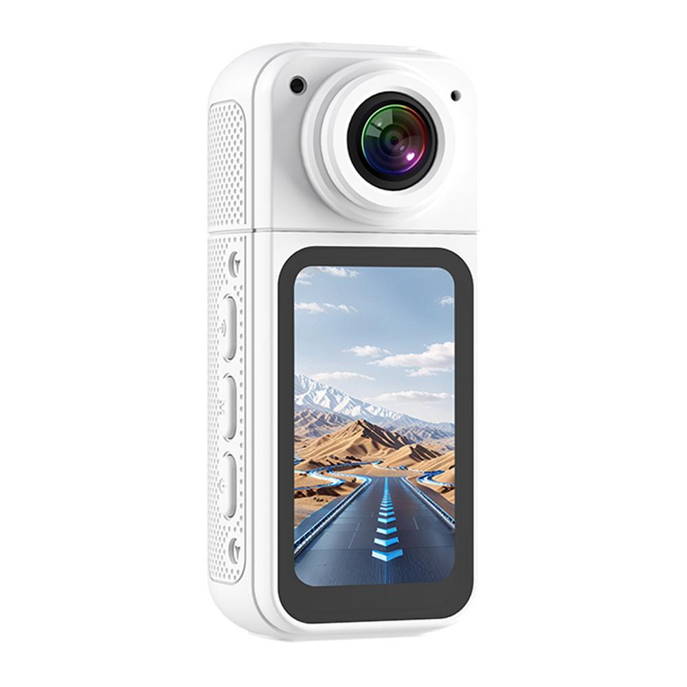 

S70 Thumb Camera Rotation Lens WiFi DV Camera 2.7K HD First Person View Sports Cycling Pet Camera White