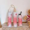 Original Pink Gradient Ins Umbrella Sunny and Rainy Dual-Use Female Automatic Foldable Sun Protection UV Protection Sun Umbrella