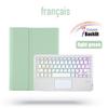 Bluetooth Touchpad Backlit Keyboard Case For Samsung Galaxy Tab S6 Lite 10.4 P610 P615 With Pen Slot Tablet TPU Protective Cover