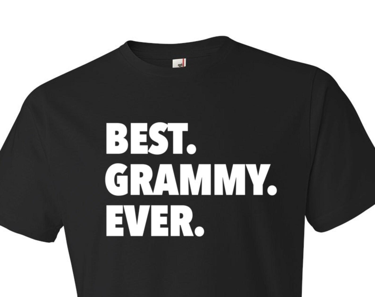 Grammy Shirt New Grandma Gift Best Grammy Ever Shirt Grandma To Be Shirt Baby Announcement Shirt Best Grandma Shirt Gift for Grandma #OS174 L