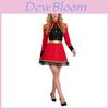 Lion Tamer Costume For Women With Sequin Dress And Shoulder Epaulets For Halloween Cosplay
