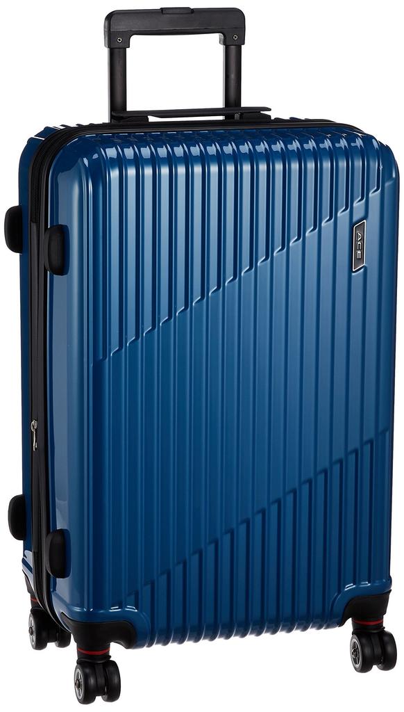 Suitcase Cresta with Expandable Function 06317 61cm 06317 15 Blue [ACE] 70.0L 4.3kg