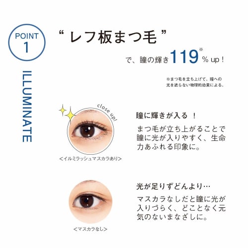 ORBIS Illumi Lash Mascara Black 1 piece (x 1)