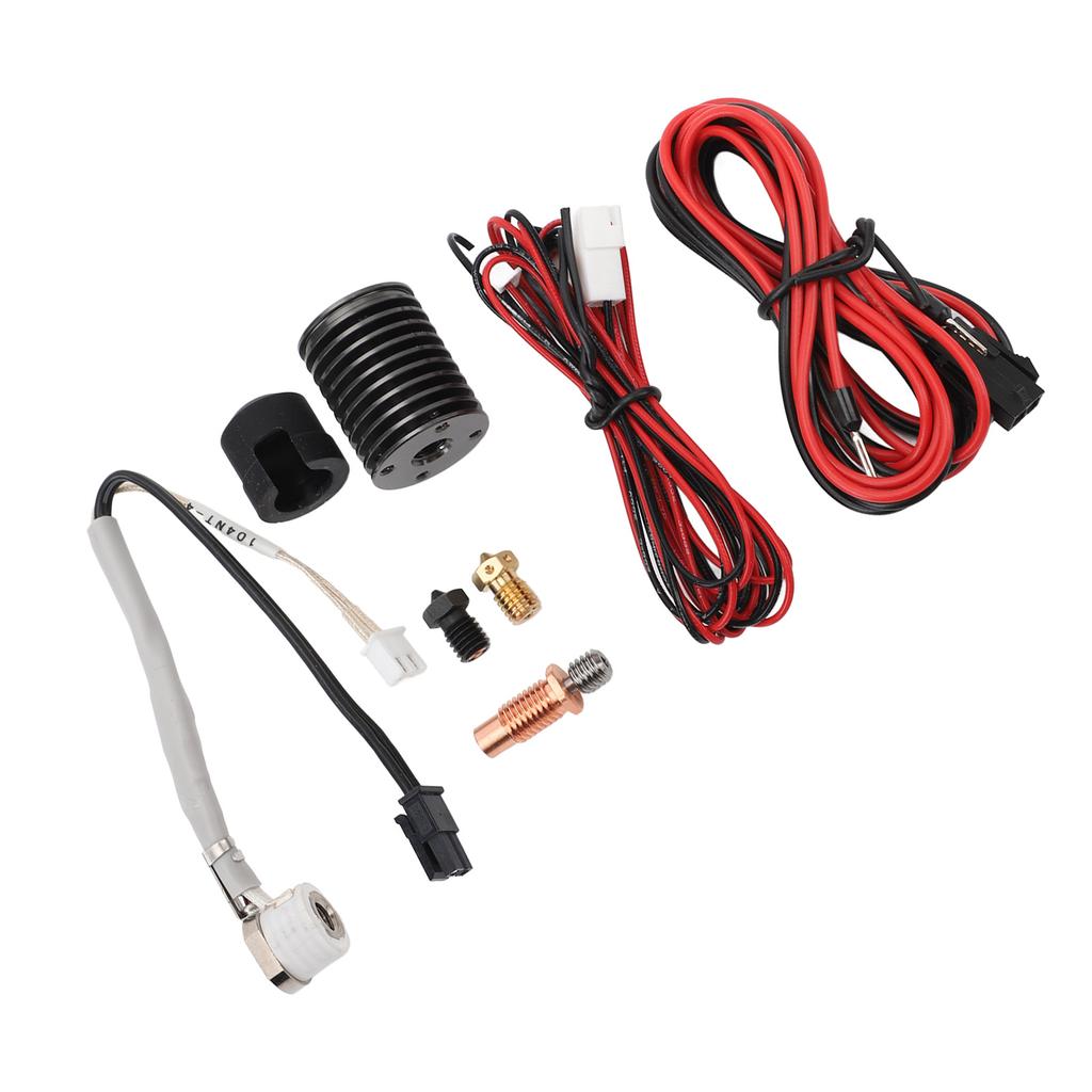 Ceramic Hot End Kit 24V High Temp Resistant Heating Block for V6 N0.1 0.2 2.4 3D Printer Parts