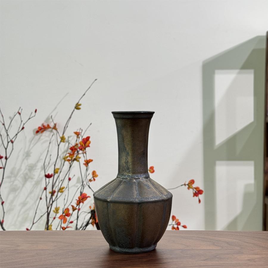 

Керамические вазы, сухоцветы, гидропоника, зеленые растения, маленькие вазы, украшения для дома и офиса коричневый