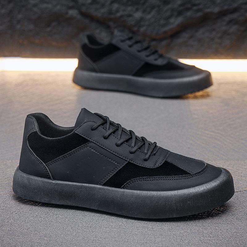 

Весна 2025 новая студенческая обувь на доске мужская белая обувь повседневная обувь платформа спортивная обувь модная молодежная мужская обувь 44