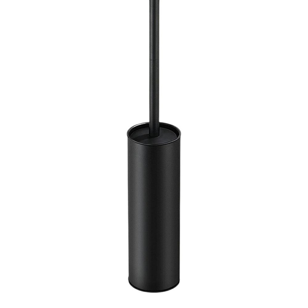 

45cm Thickened Stainless Steel Long Handle Toilet Brush with Base Bathroom Cleaning Tool
