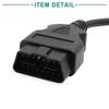 ACROPIX Universal 30cm 16 Pin OBD2 Diagnostic Female Adapter -