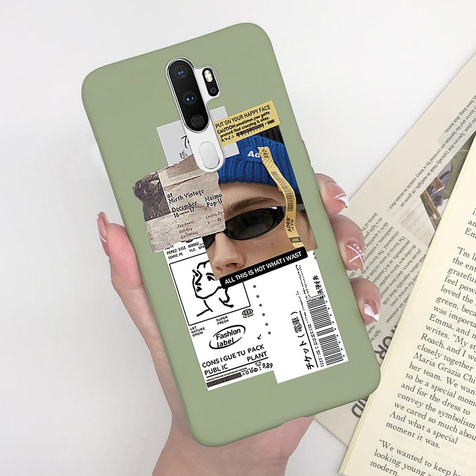 Für OPPO A5 A9 2020 A11x Hülle Silikon Weiche Abdeckung Für OPPOA5 OPPOA9 OPPO A 9 2020 Handyhüllen Mode Süß Candy Bemalt Fundas