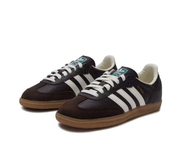 Adidas Samba OG 'Dark Brown Off White Gum' JR0891 Unisex