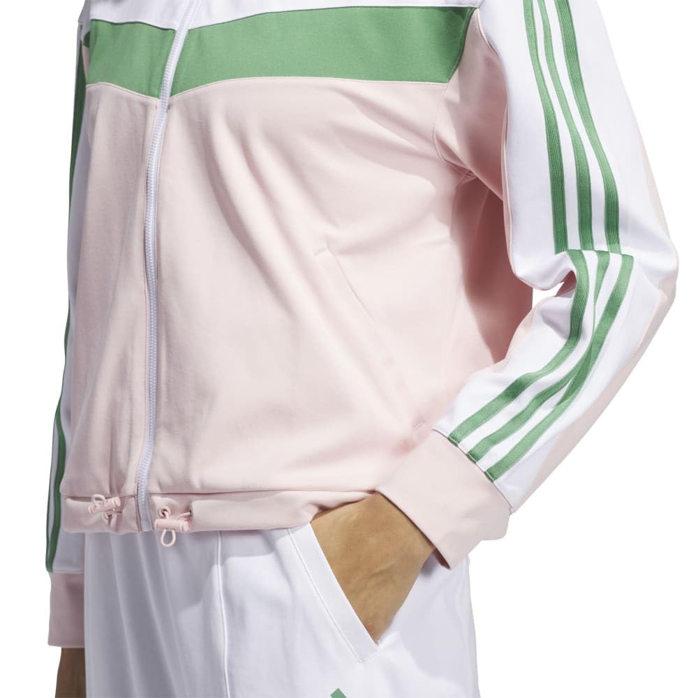 Twisted Knit Retro Track Jacket