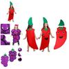 Six One Kids Fruit/vegetable/flower/fruit Performance Outfit