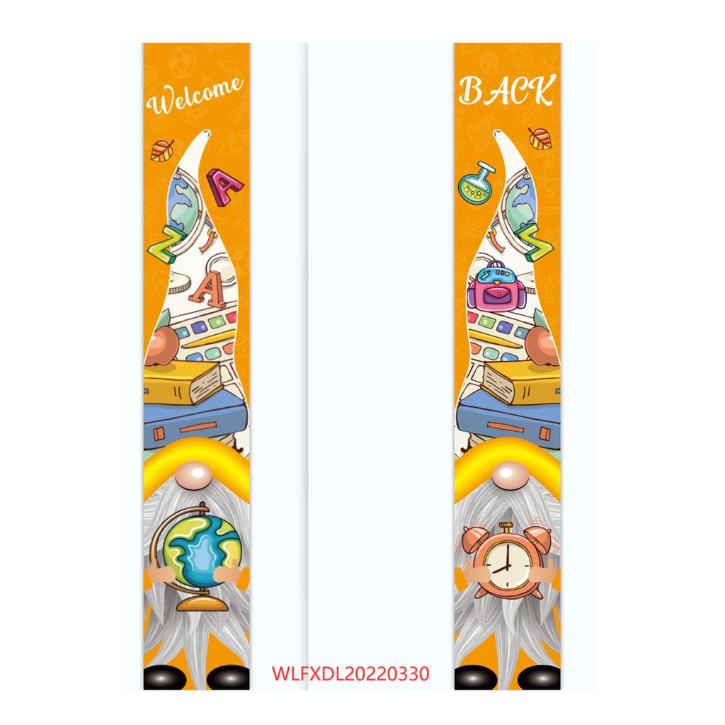 180X30 Opening School Classroom Door Atmosphere Decoration Polyester Cloth Couplet Flag Customization