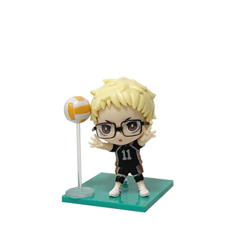 Haikyuu Volleyball Collection Pvc Model Set With Collectible Figurines For Fans