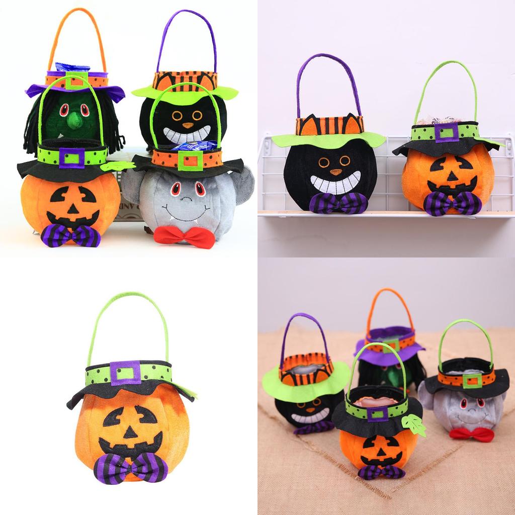 Adorable Candy Bags For Kids' Halloween Treats And Party Favors