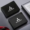 Auto Driver License Cover Suede Leather Car Driving Documents Case Credit Card Holder For Mitsubishi Eclipse Outlander ASX Colt