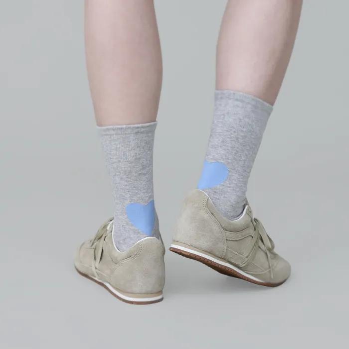 Big Heart Socks (3colors)