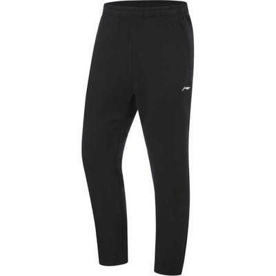 Li Ning Fitness Series Sports Pants Men's Black AKLU285-4