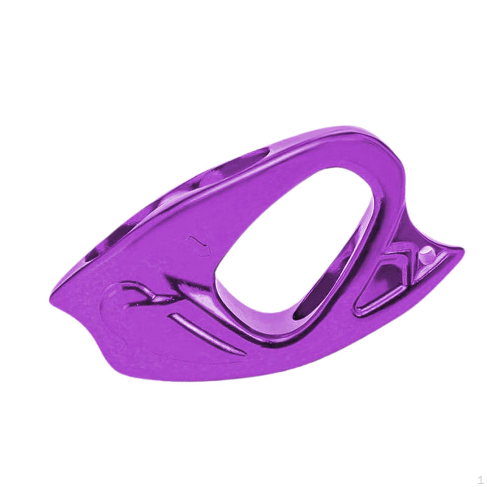 Climbing Ascender Aluminum Alloy Fall Protection for 9~10mm Rope Riser Adjuster Grab