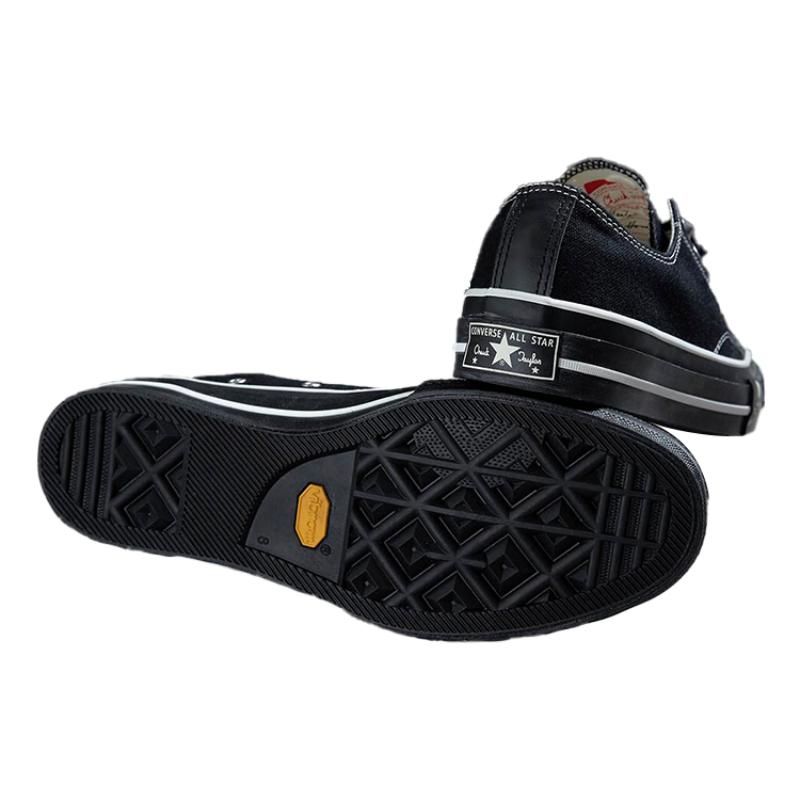 Converse Chuck Taylor All Star Addict Lace-Up Low-Top Canvas Shoes Unisex Black Knight