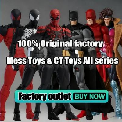 Mess Toys Ct Tam Serisi Siyah Takım Elbiseli Komşu Örümcek Adam Mafex Ben Reilly Çizgi Roman Versiyonu İnanılmaz Hareketli Figür Hediye 143 Poz Verilebilir Eklemli Ölçek 2