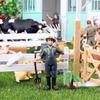 Wrangler Action Farm Staff Simulation Farmer Home Decoration Farmer People Model Farm Human Figure