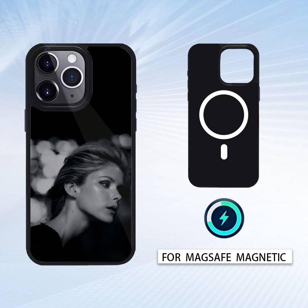 E-Erin Moriarty Phone Case Magnetic For iPhone17 16 15 14 13 12 Pro Max For Magsafe Wireless Charging Cover