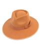 Yunibeosyeolkemiseuteuli Ribbon Wool Beige Edge Fedora