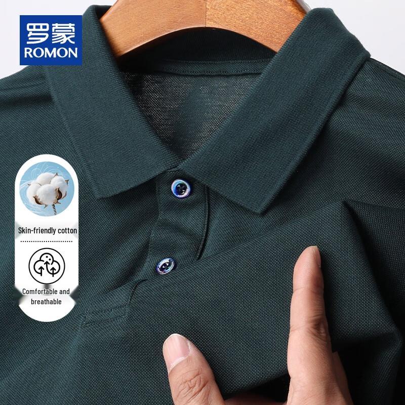 ROMON Men's Summer Polo T-Shirt
