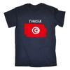 Tunesien Länderflagge Nationalität Unterstützer Sport Herren T-Shirt