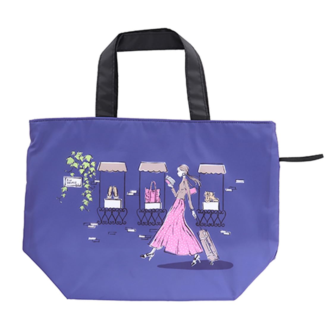 

Blooming Sophisty Insulated Bag, Girl Who Came to the City of Dreams (Navy), Women s, 000292-0005-02