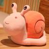 New cute snail plush toy cute snail doll animal children holiday gift boys and girls