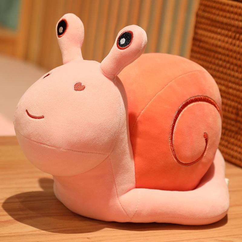 New cute snail plush toy cute snail doll animal children holiday gift boys and girls