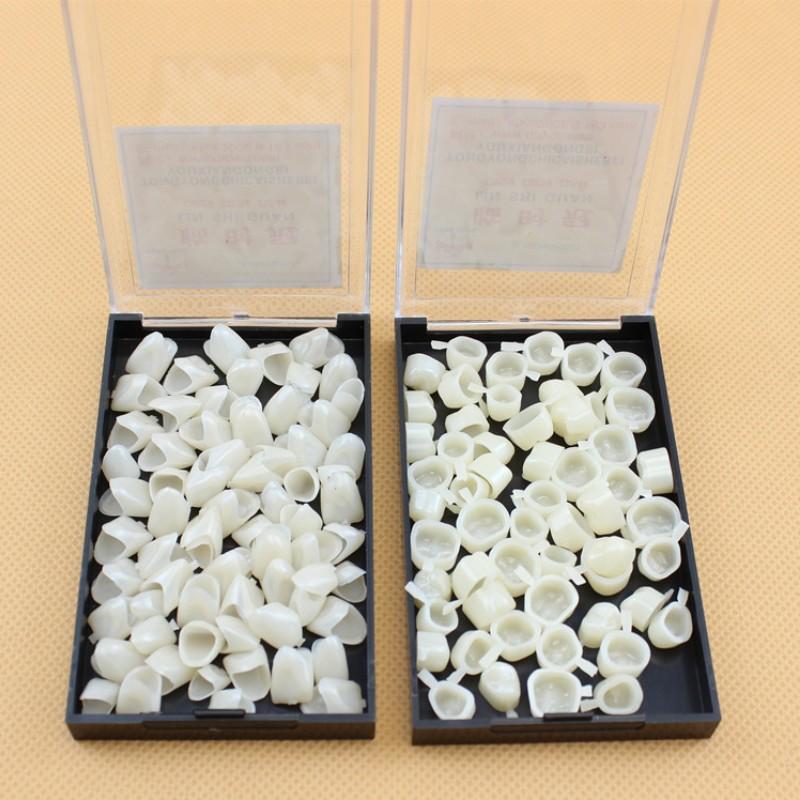 50 Pcs/Box Dental Temporary Crown Kit Anterior Front Molar Posterior Teeth Veneers Dentistry Tooth Whitening Tools
