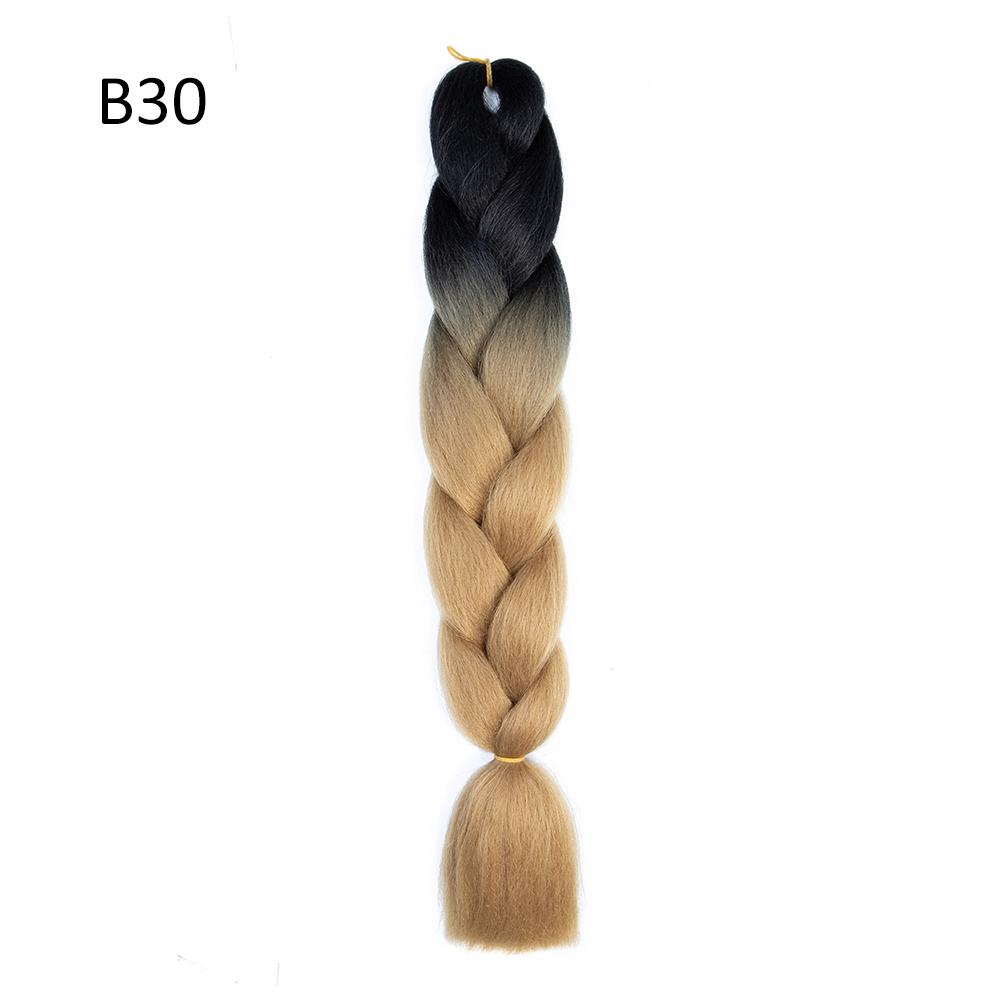 

Попередньо розтягнутий синтетичний градієнтний колір, довгі закручені коси, нарощене волосся з хвостиком, перука для косплею B30