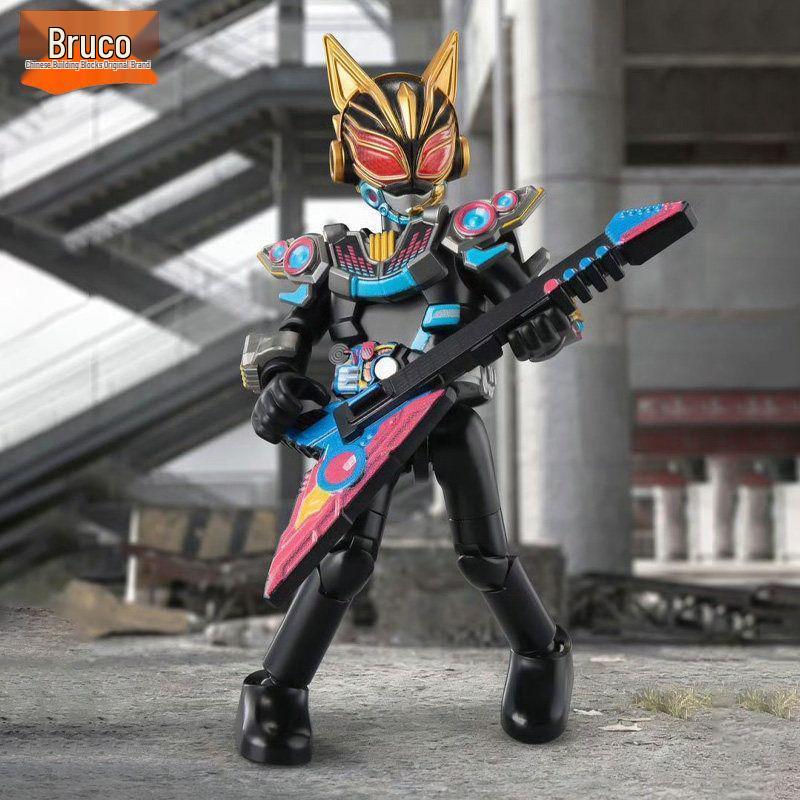 Bruke Building Blocks Kamen Rider Starlight Edition Series 6 Geats Figure Blind Box Toy.
